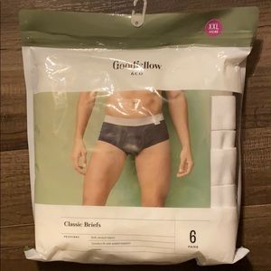 Goodfellow & Co Men’s Classic Briefs 6 pack 44/46
